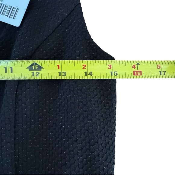 Anthropology HD in Paris Black Mini Dress Sparkly Sleeveless 
S NWT - Picture 6 of 10